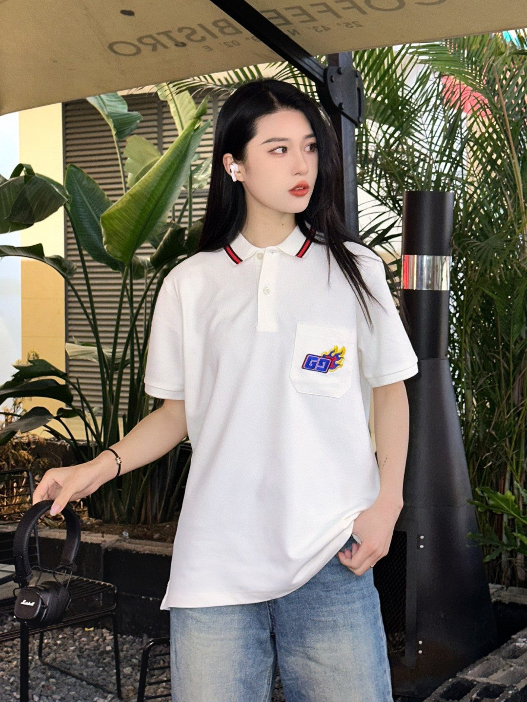 Gucci Flame Logo Polo Shirt - Phantom Kicks