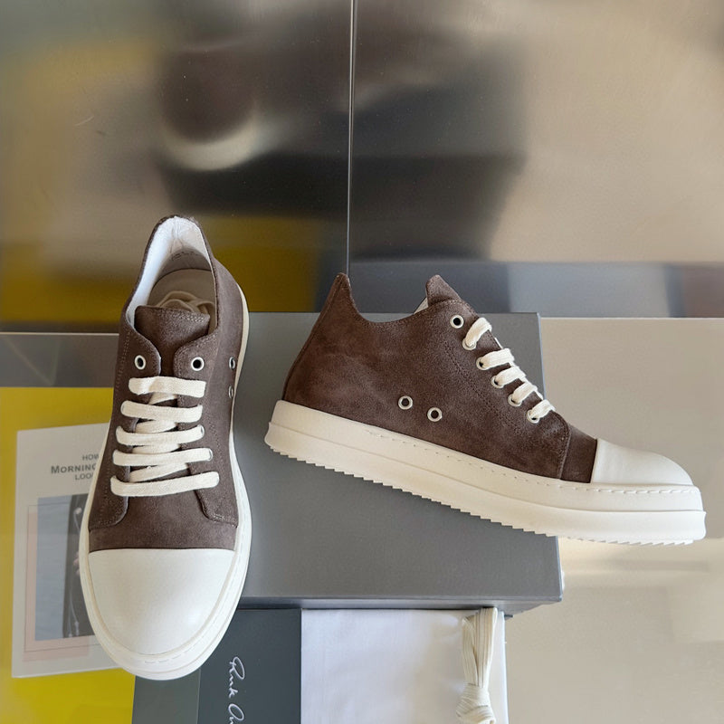 Rick Owens taupe Low-Top Sneakers - Phantom Kicks