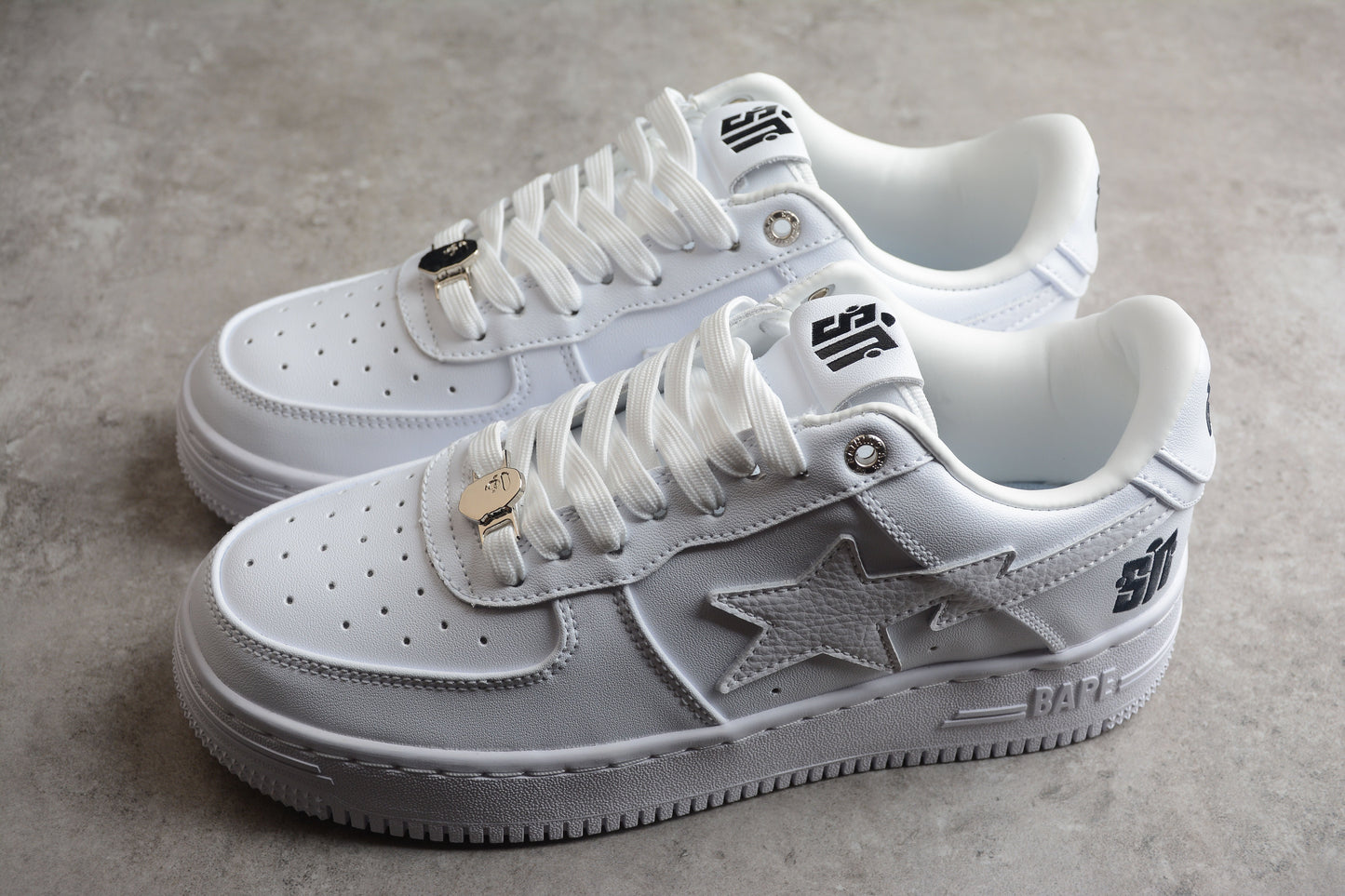 BAPE STA Low Top Sneakers - Phantom Kicks