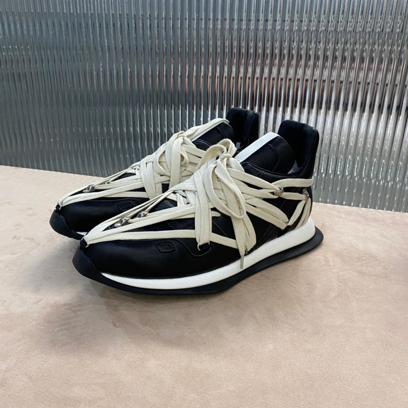 Contemporary Wrap-Lace Sneakers - Phantom Kicks