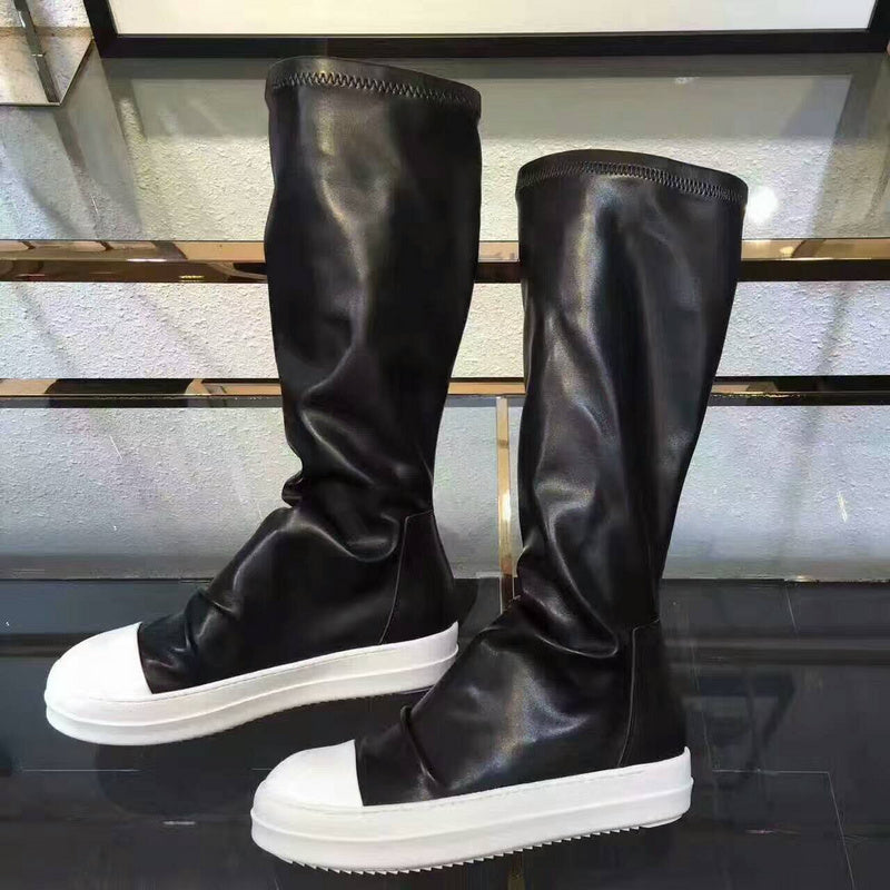 Over-the-Knee Leather Sneakers - Phantom Kicks
