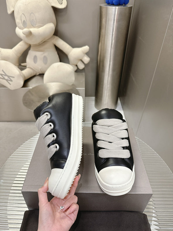 Rick Owens Black Low-Top Sneakers - Phantom Kicks