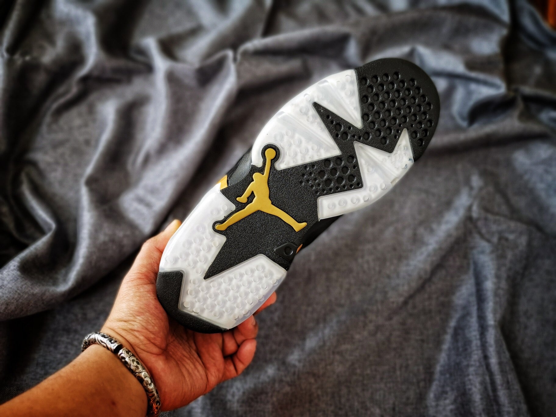Jordan 6 Black and Gold - Phantom Kicks