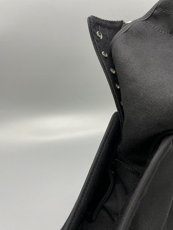 Rick Owens Black High-Top Canvas Boots - Phantom Kicks