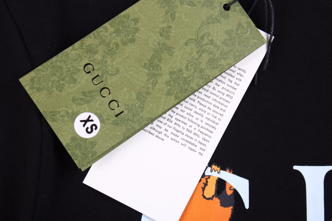 Gucci Mushroom Cluster T-Shirt (Black) - Phantom Kicks
