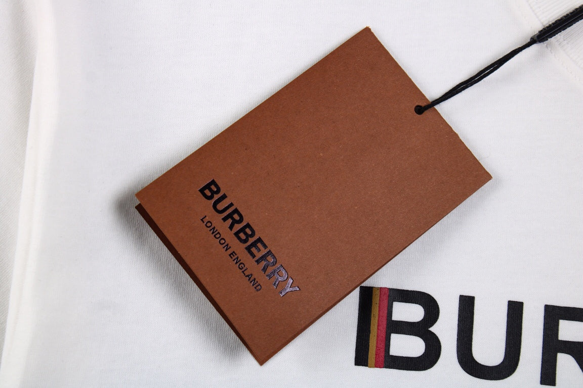 Burberry Logo T-Shirt - White - Phantom Kicks