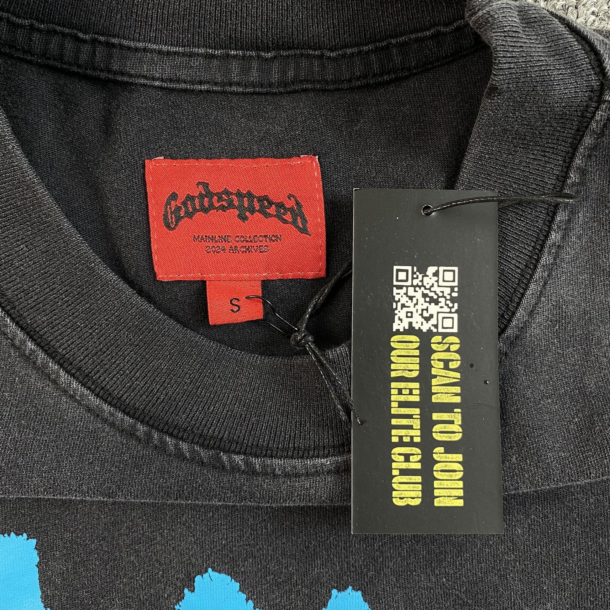 GODSPEED ETERNAL DREAM T-SHIRT WASHED BLACK - Phantom Kicks