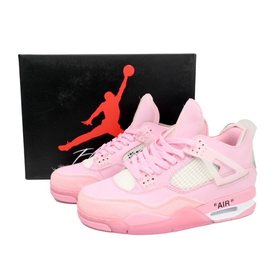 JORDAN 4 x OFF-WHITE ROSE PEACH - Phantom Kicks