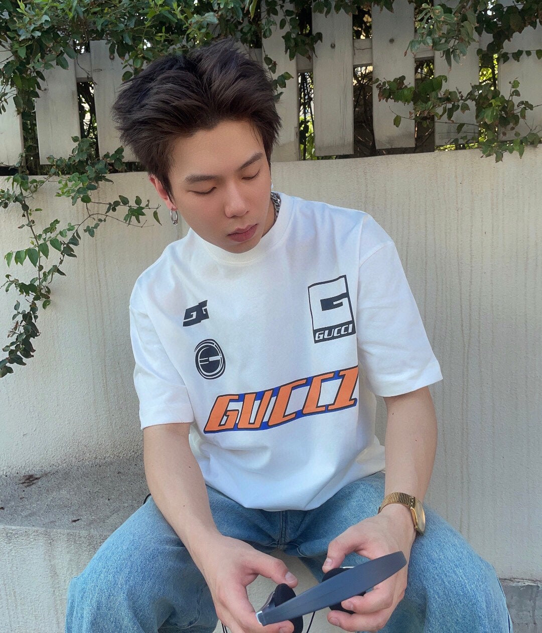 Gucci Graphic Logo T-Shirt - Phantom Kicks