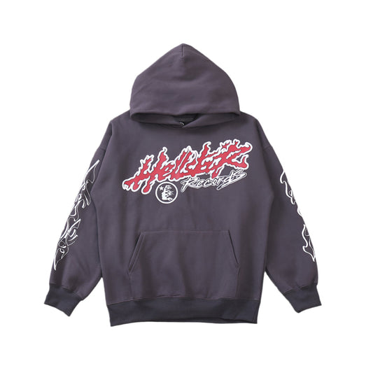 Hellstar "Records" Grey Hoodie - Phantom Kicks