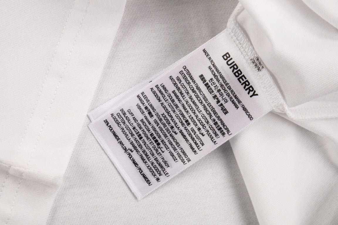 BURBERRY LONDON ENGLAND LOGO T-SHIRT WHITE - Phantom Kicks