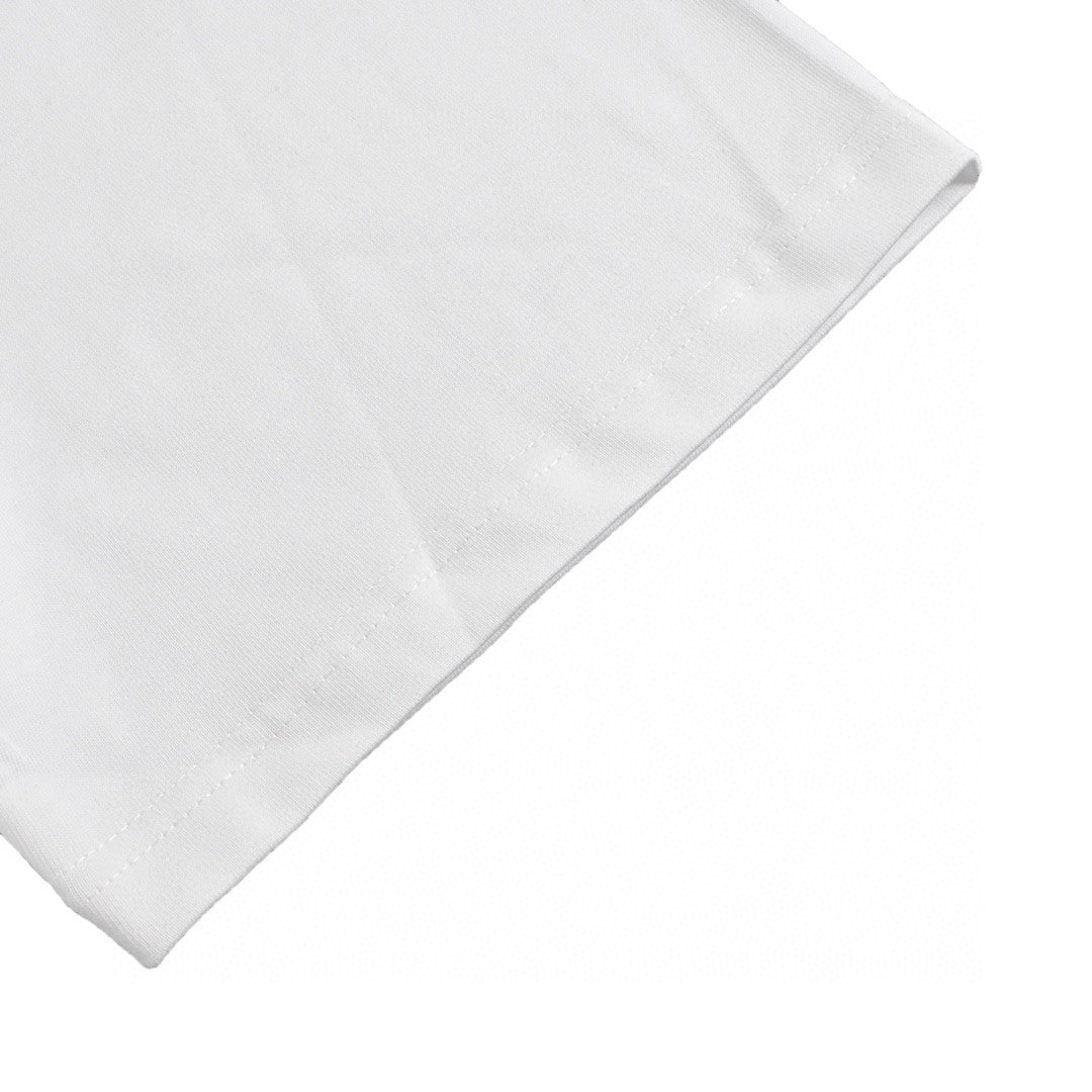 Balenciaga White T-Shirt with Mountain Graphic - Phantom Kicks