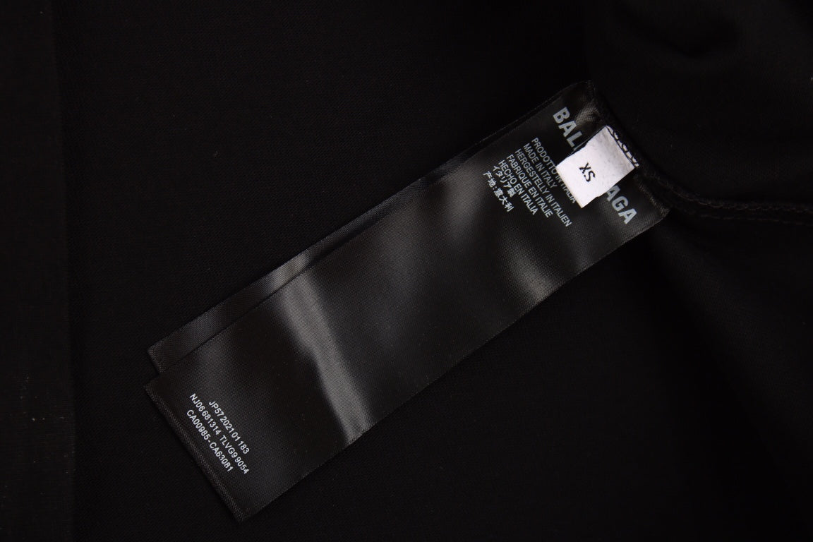 BALENCIAGA TORONTO LOGO T-SHIRT BLACK - Phantom Kicks