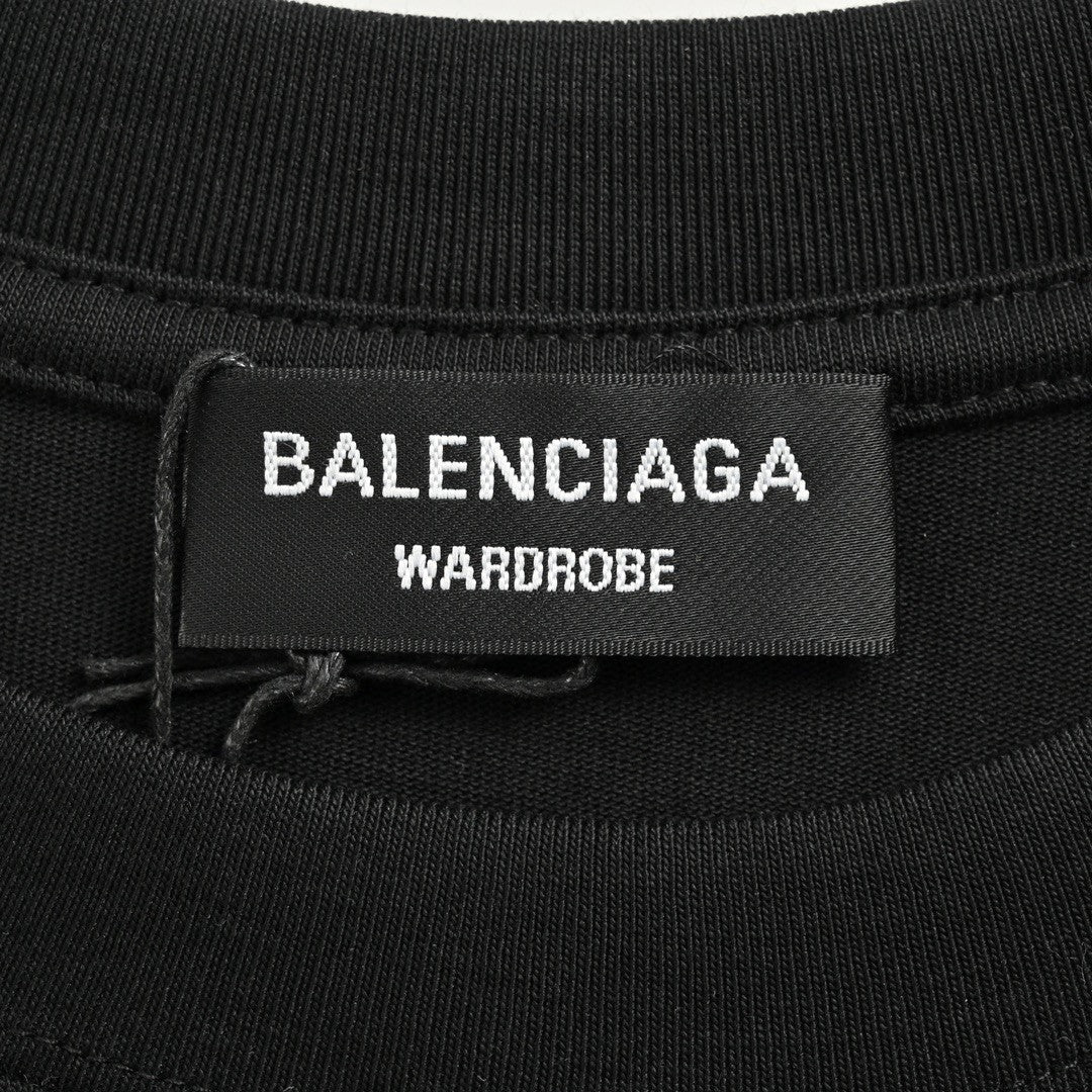 Balenciaga Paris Logo T-Shirt - Phantom Kicks