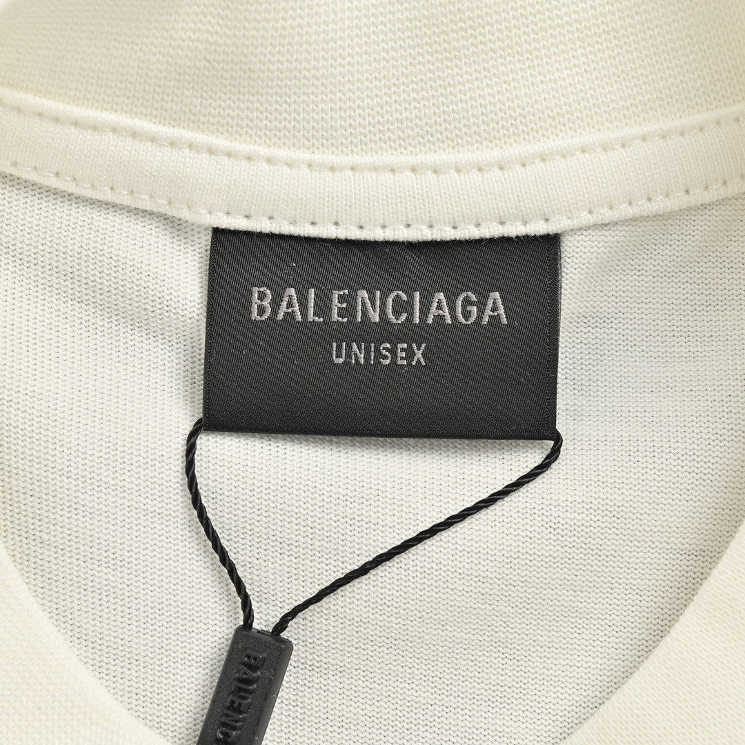 Balenciaga Plain White T-Shirt - Phantom Kicks