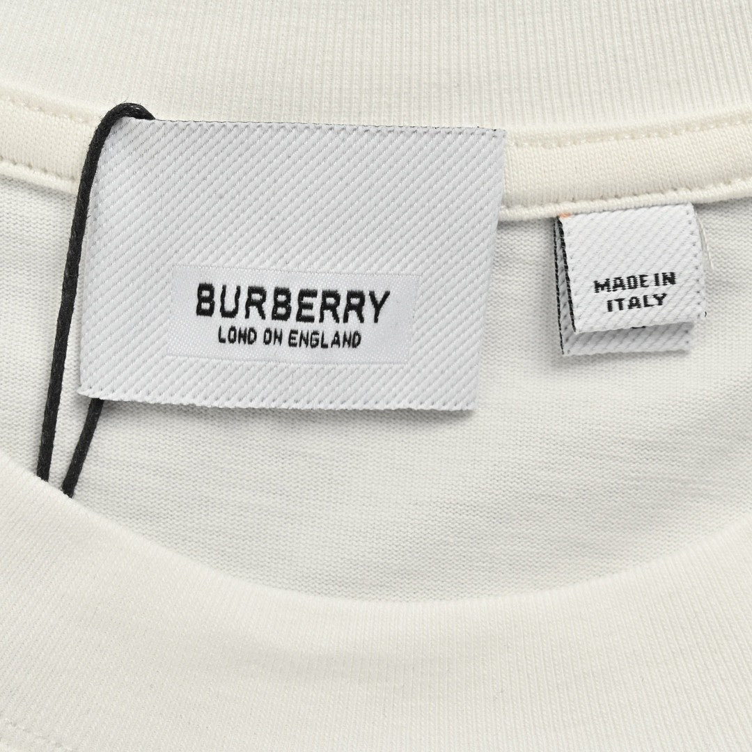 Burberry Knight Logo T-Shirt (White) - Phantom Kicks