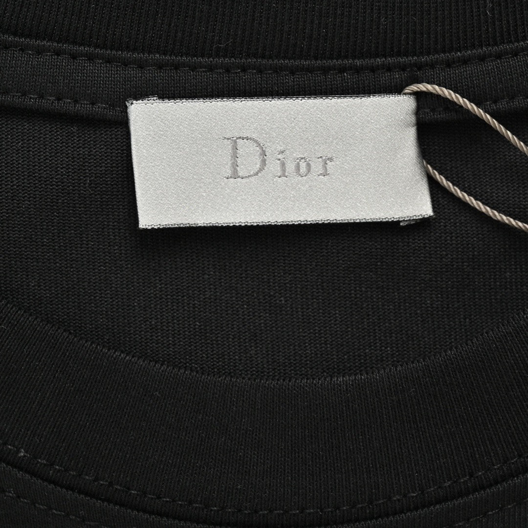 Dior Multicolor Logo Black T-Shirt - Phantom Kicks
