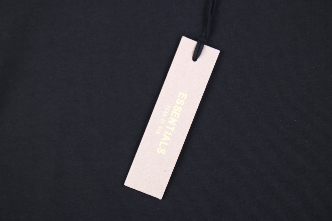 Fear of God Essentials Logo T-Shirt - Black - Phantom Kicks