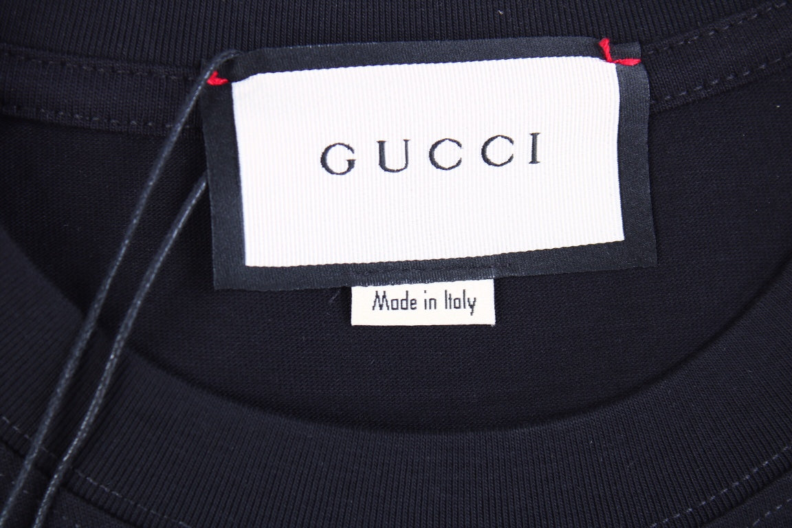 Gucci Lightning Bolt Logo T-Shirt in Black - Phantom Kicks