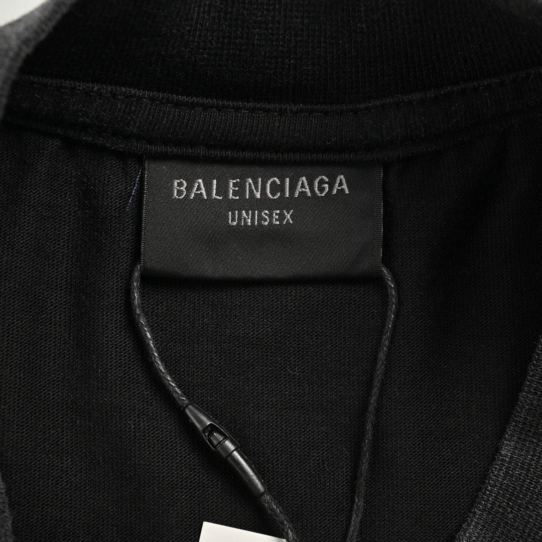 Balenciaga Paris Statue of Liberty T-Shirt (Black) - Phantom Kicks