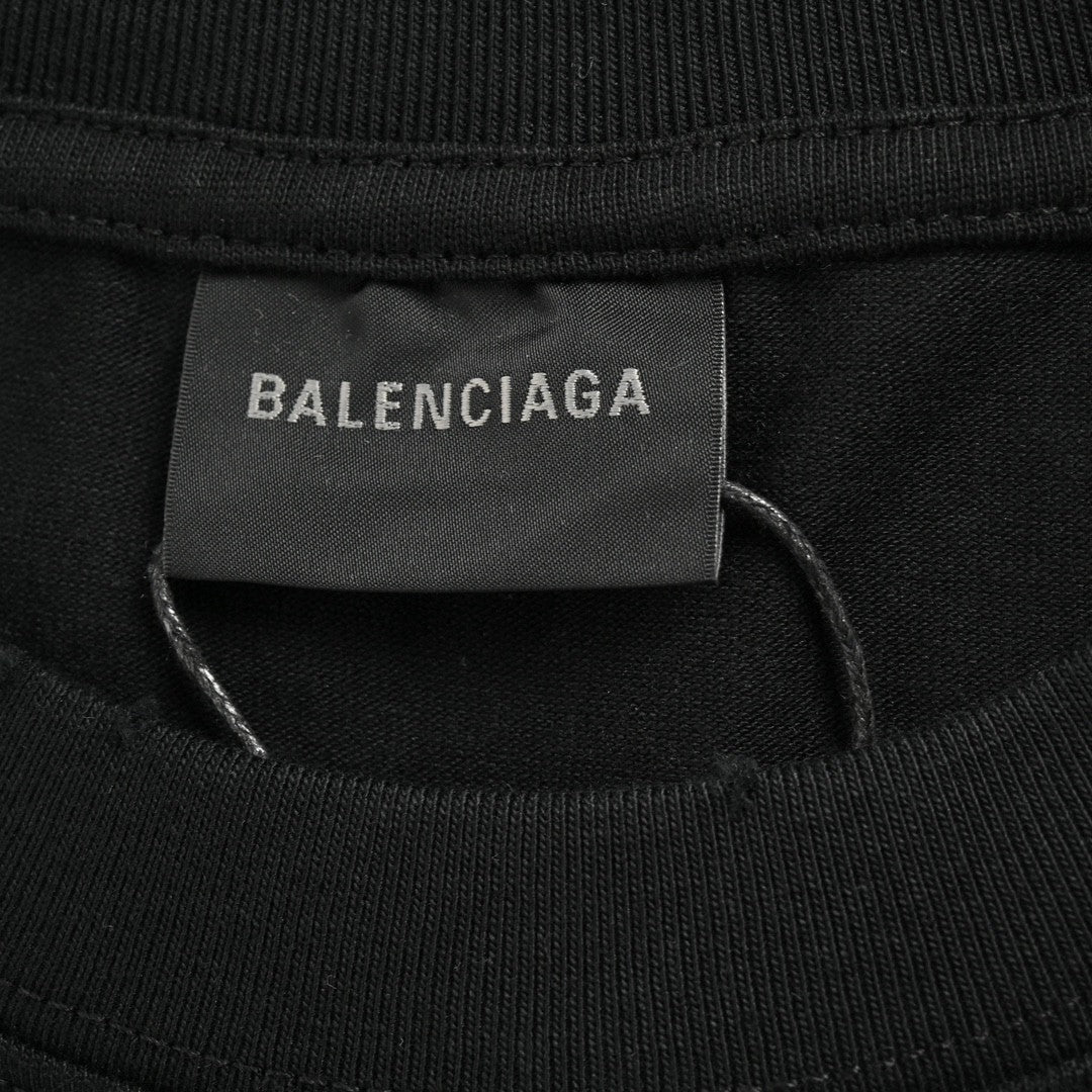 BALENCIAGA POLITICAL CAMPAIGN T-SHIRT BLACK - Phantom Kicks