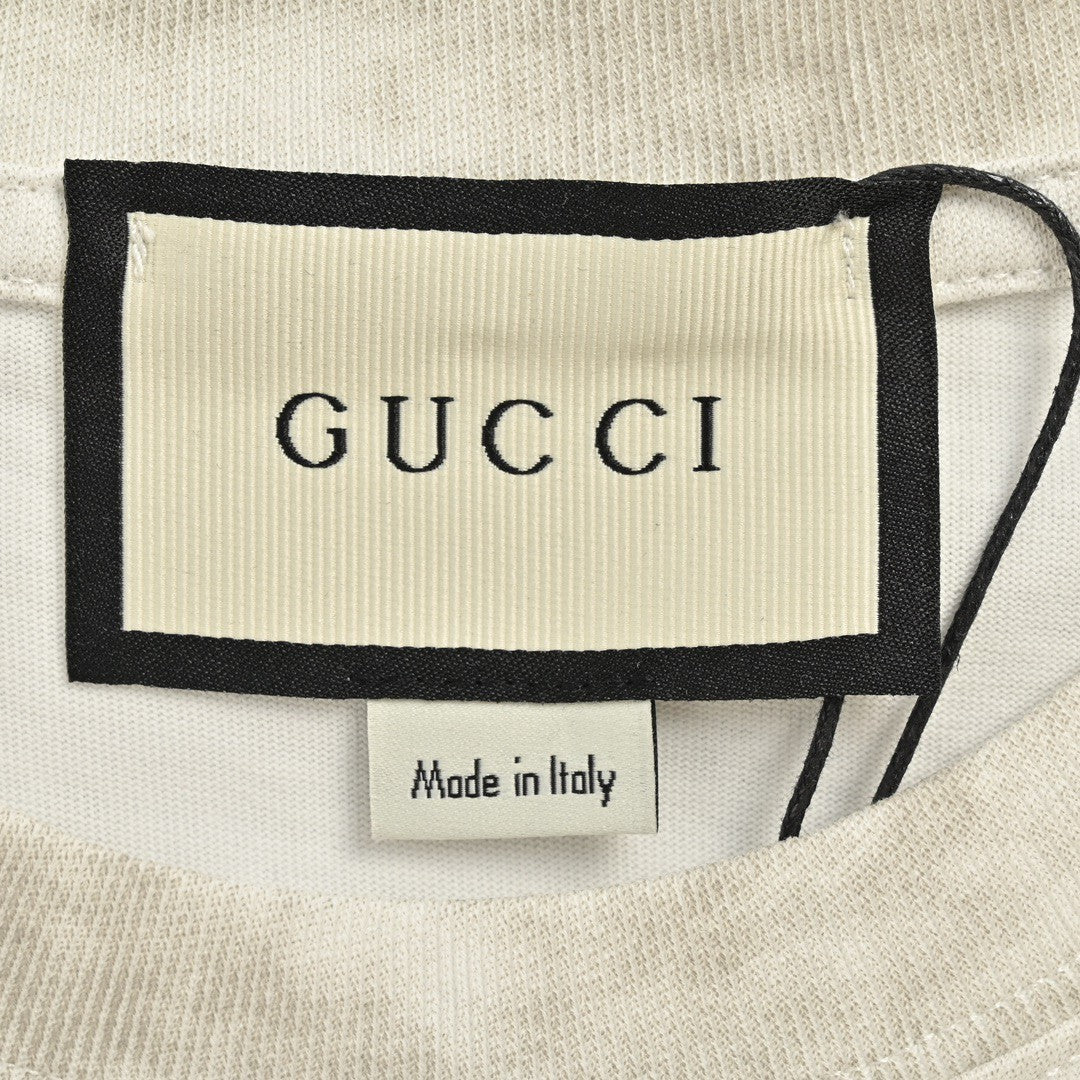Gucci Distressed Logo T-Shirt - Phantom Kicks