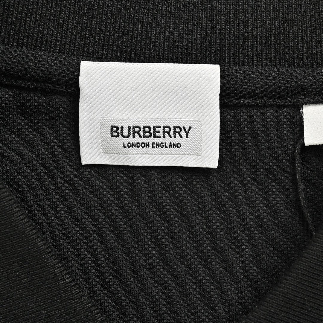 Burberry England Polo Shirt (Black) - Phantom Kicks