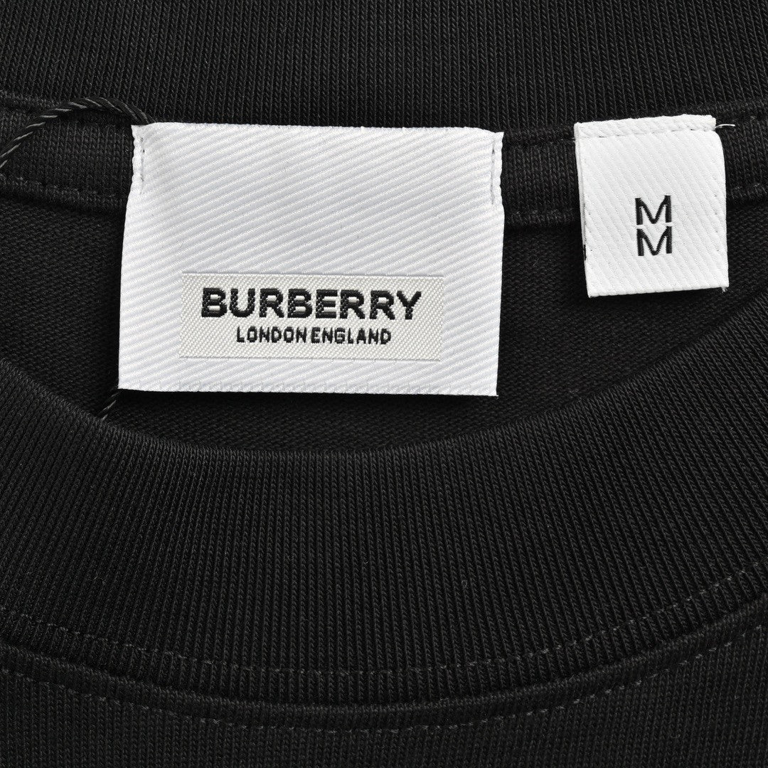 Burberry Knight Motion Logo Black T-Shirt - Phantom Kicks