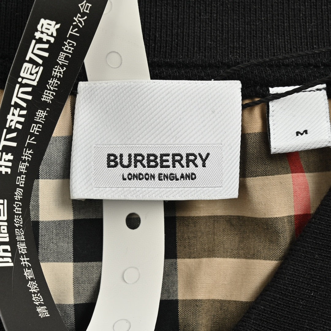 Burberry Monogram Logo Black Polo Shirt - Phantom Kicks