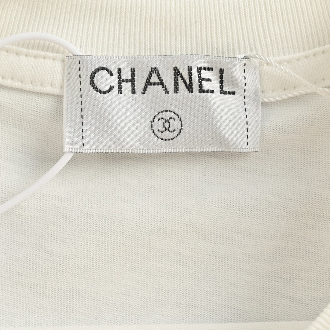 Chanel Pink Splash Logo T-Shirt - Phantom Kicks