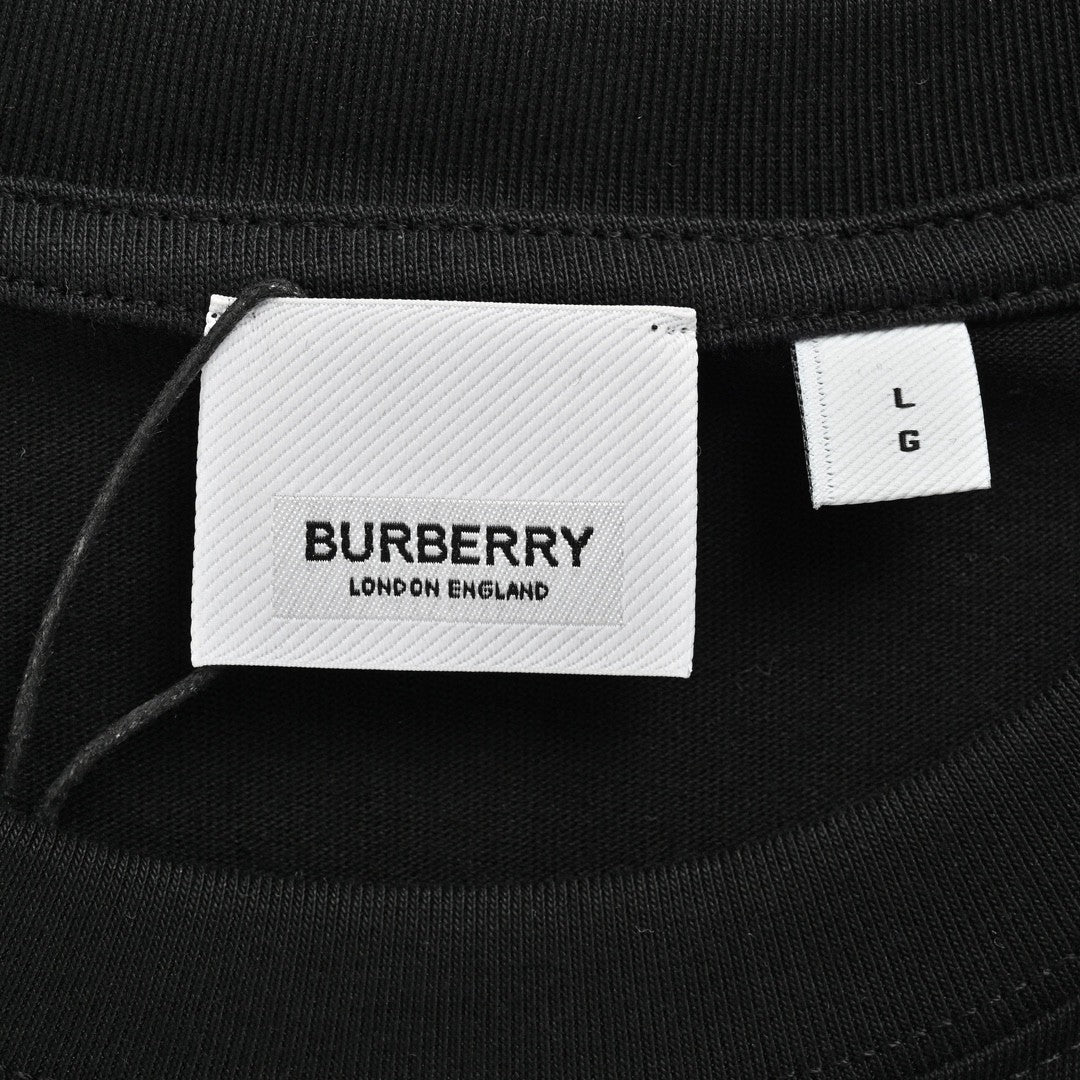 Burberry Knight Logo Black T-Shirt - Phantom Kicks