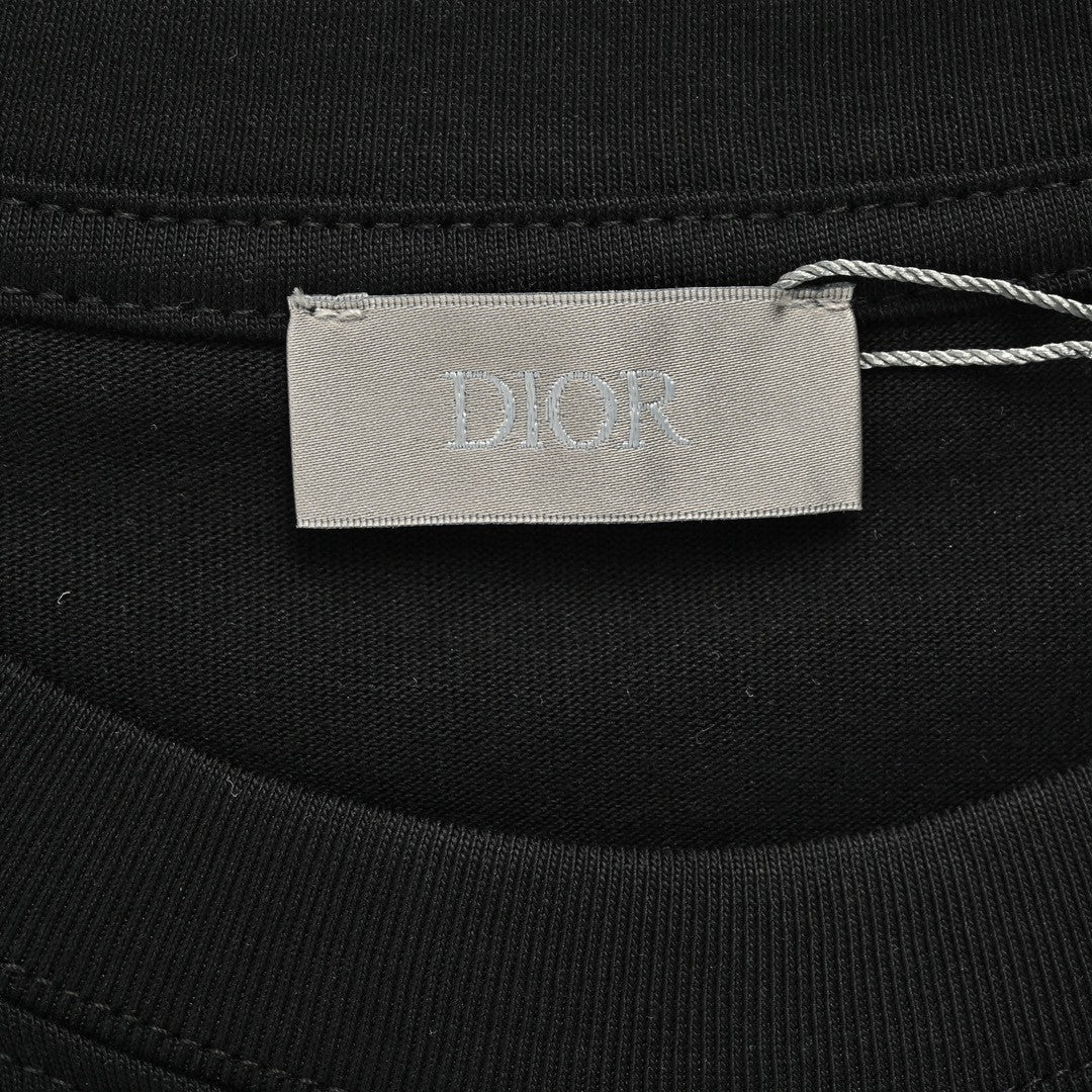 Dior Monogram Motif T-Shirt (Black) - Phantom Kicks