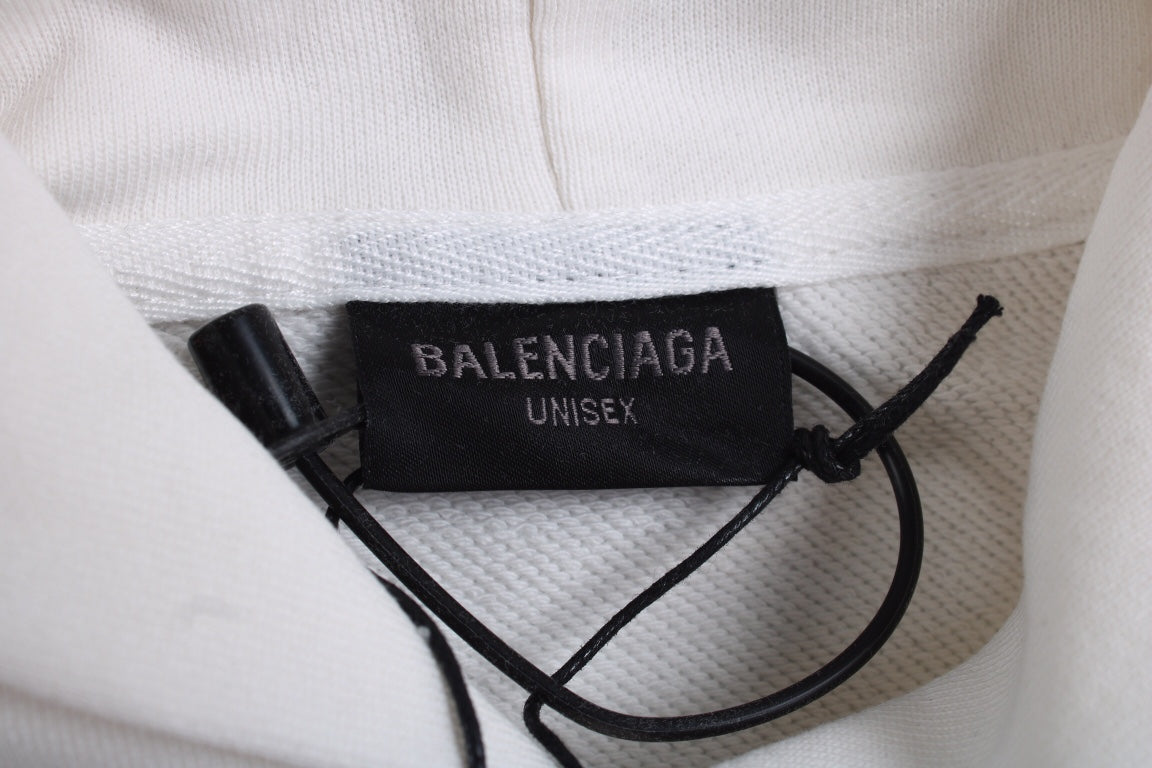 Balenciaga White Hoodie - Phantom Kicks