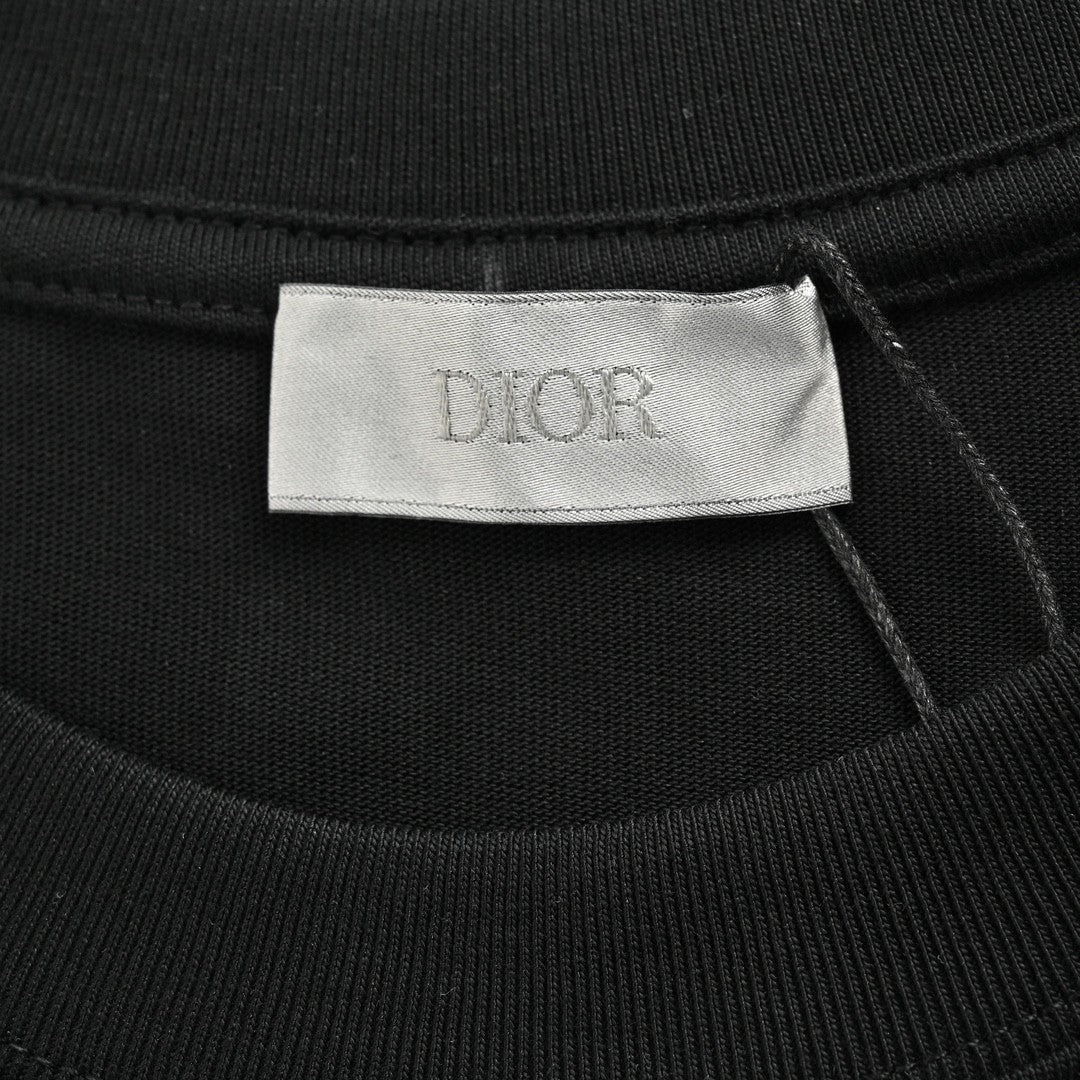 Dior Safety Pin Logo Black T-Shirt - Phantom Kicks