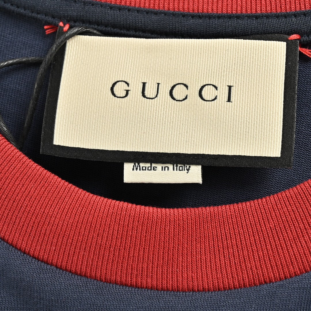 Gucci Cherry Logo Navy T-Shirt - Phantom Kicks