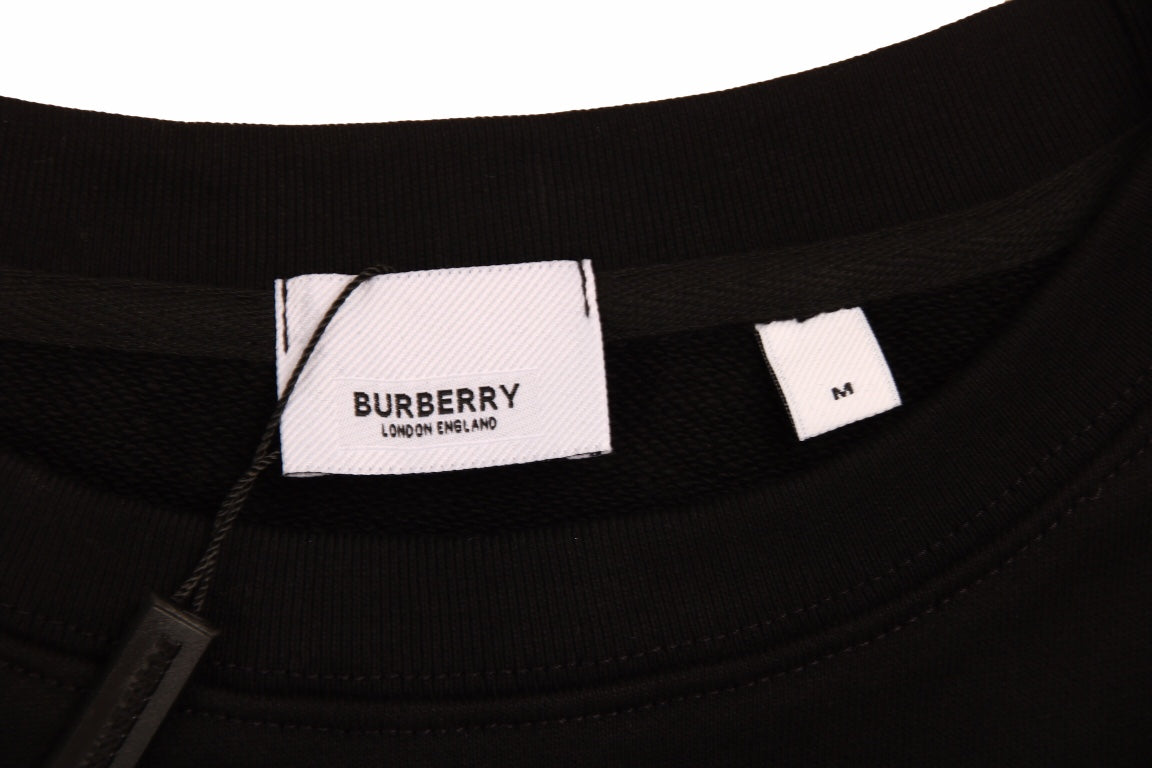 Burberry Black Sweatshirt with Logo - Phantom Kicks