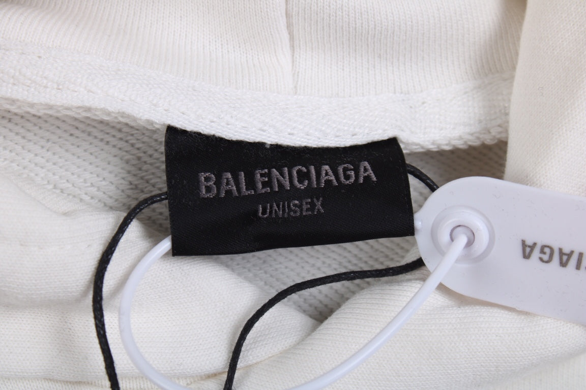 Balenciaga White Hoodie - Phantom Kicks