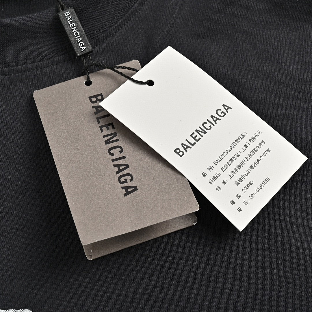 Balenciaga Paris Graphic T-Shirt - Phantom Kicks