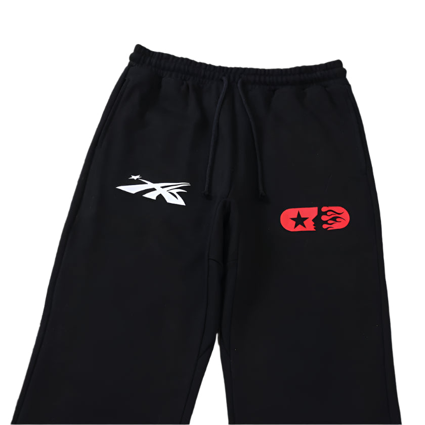 Hellstar Black Sweatpants - Phantom Kicks