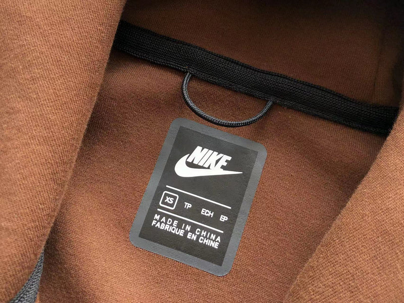 NIKE TECH FLEECE HOODIE x BROWN - Phantom Kicks