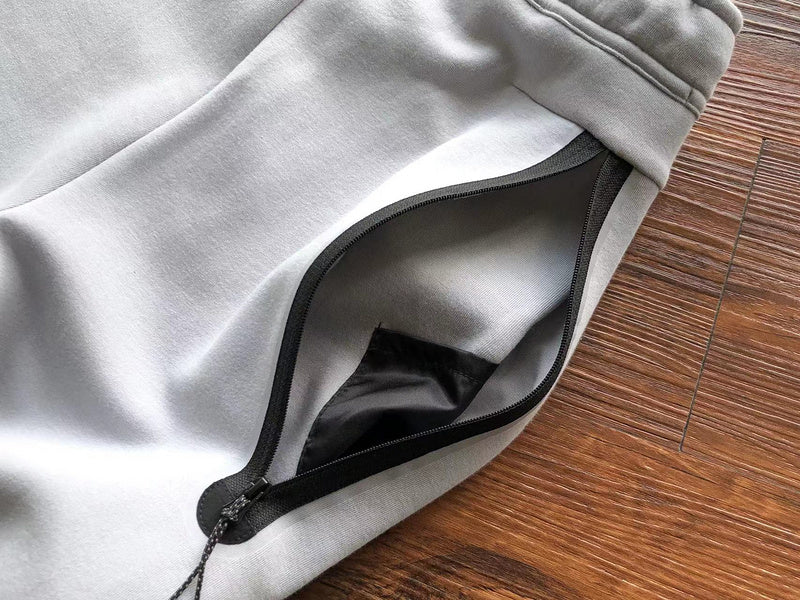 NIKE TECH FLEECE PANTS x WOLF GREY/AQUAMARINE/ORANGE - Phantom Kicks