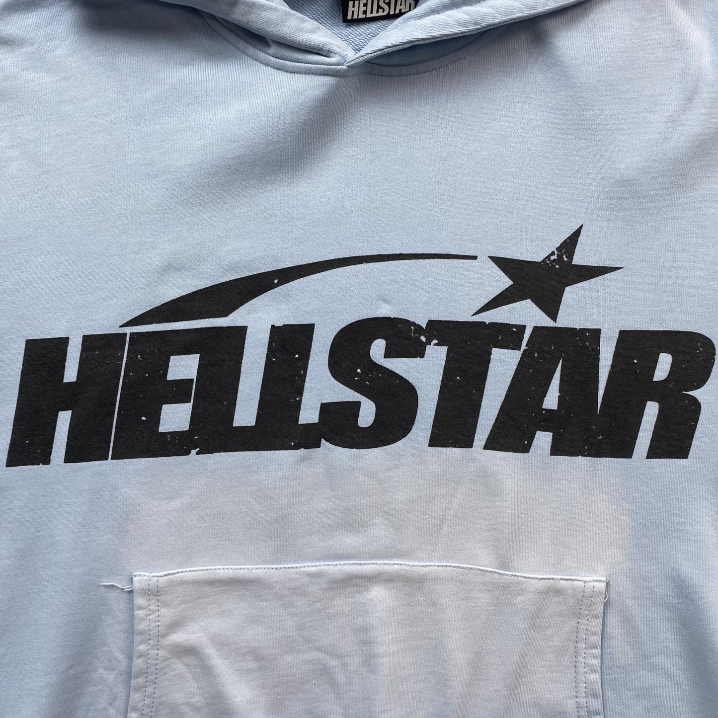 Hellstar "Records" Sky Blue Hoodie - Phantom Kicks