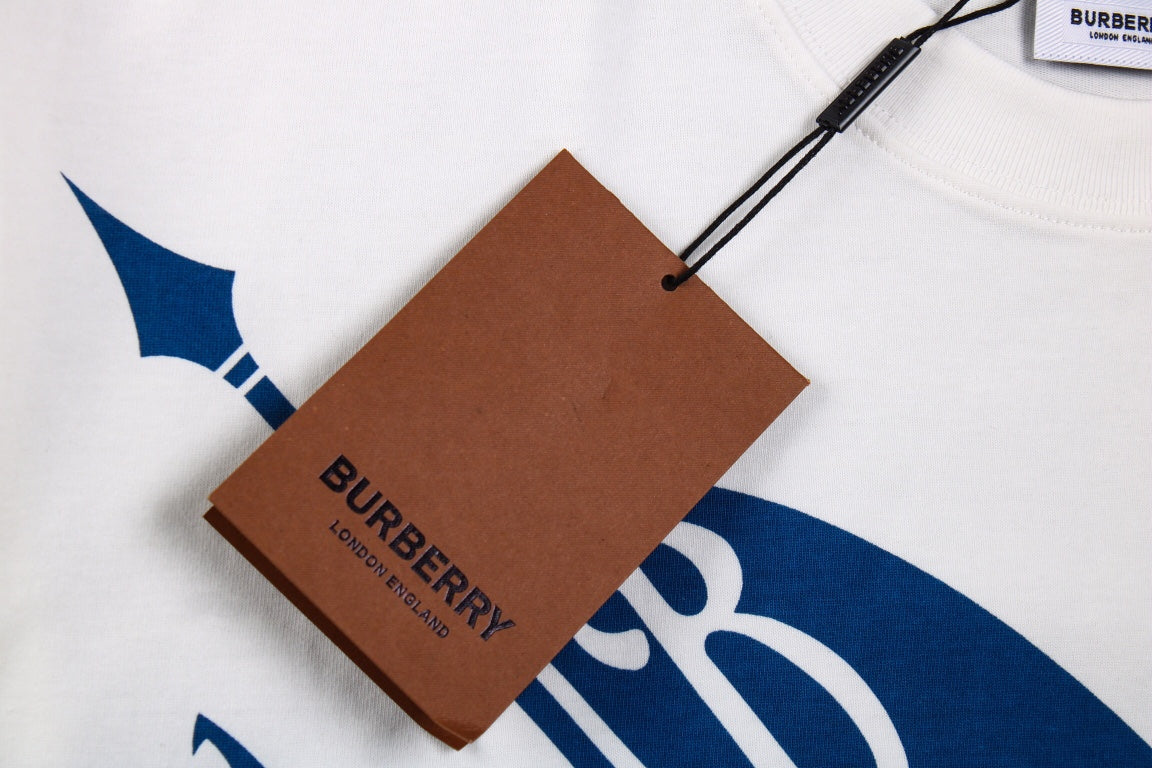 Burberry Knight Print T-Shirt - White - Phantom Kicks