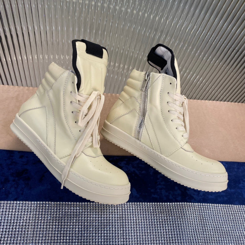 Rick Owens Geobasket Sneakers - Cream - Phantom Kicks
