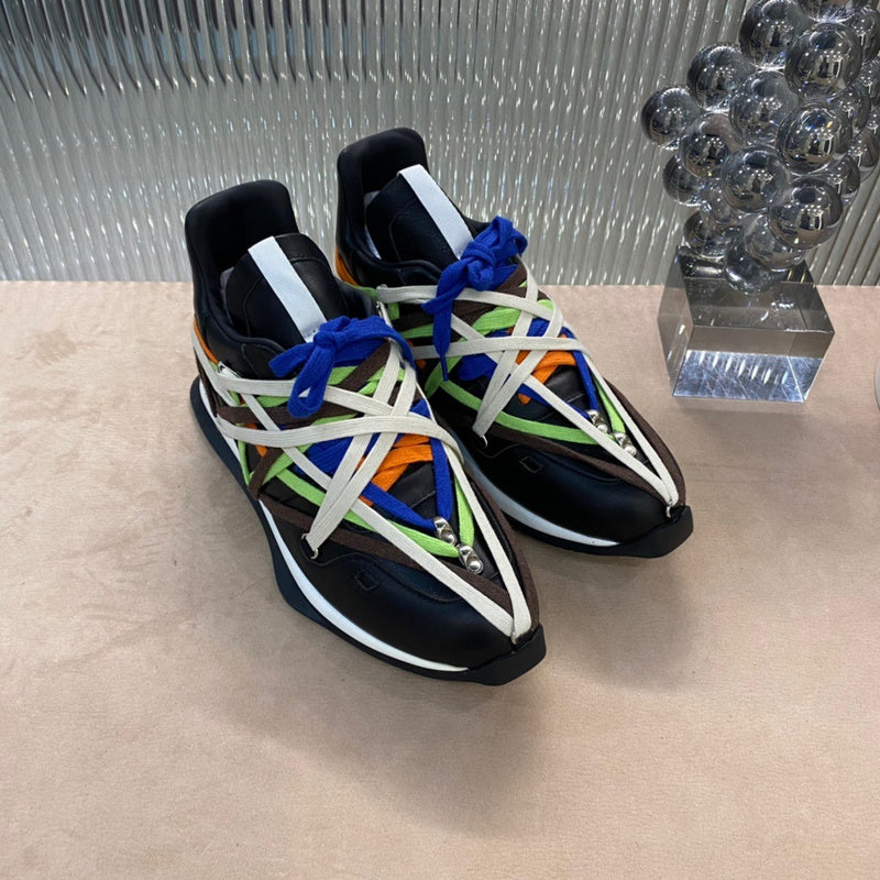 Multicolor Wrap-Lace Sneakers - Phantom Kicks