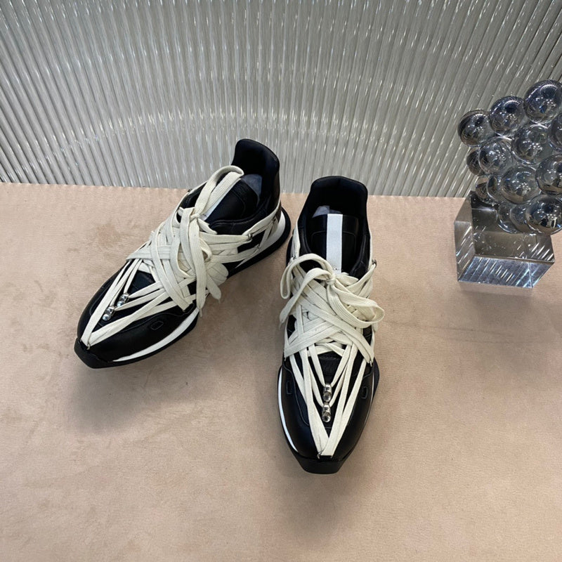 Contemporary Wrap-Lace Sneakers - Phantom Kicks