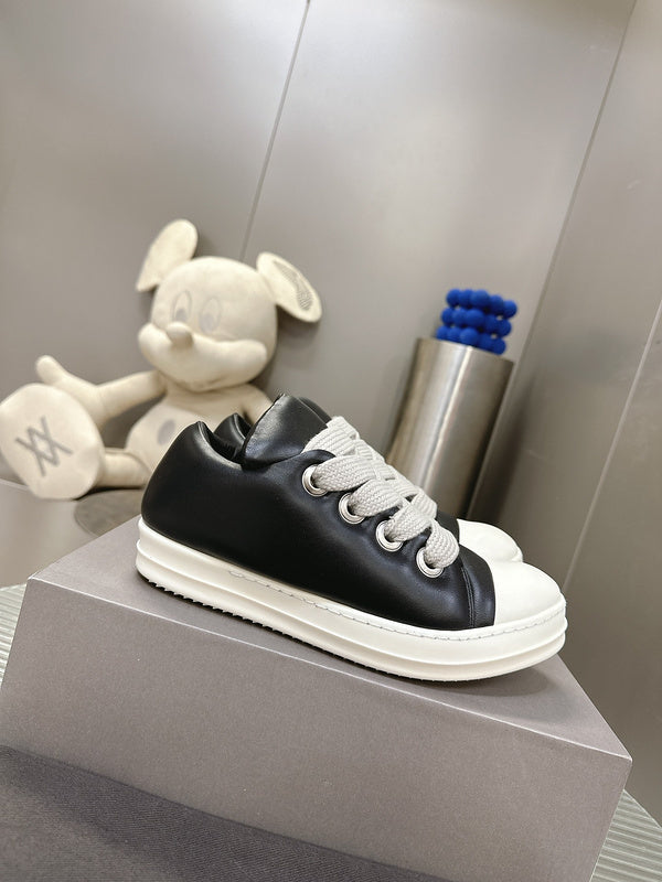 Rick Owens Black Low-Top Sneakers - Phantom Kicks