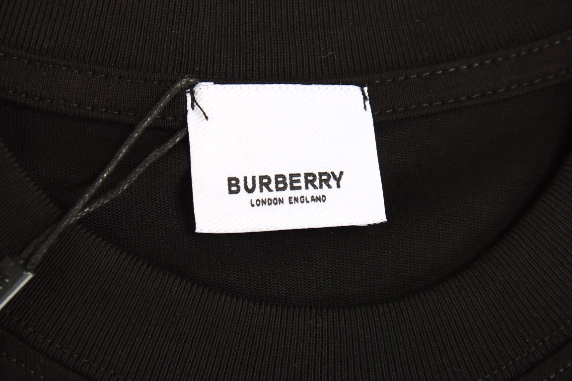 Burberry Logo T-Shirt - Black - Phantom Kicks