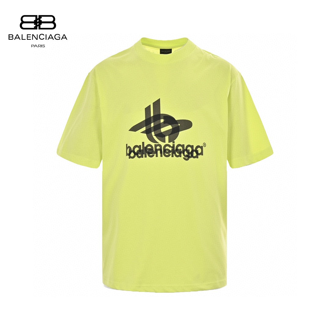 Balenciaga T-Shirt - Overlapping Logo - Phantom Kicks