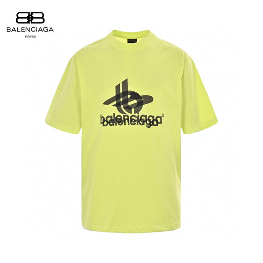 Balenciaga T-Shirt - Overlapping Logo - Phantom Kicks